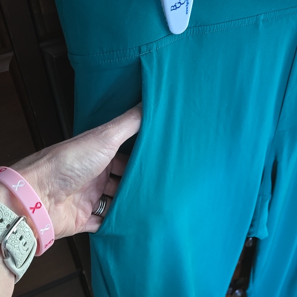Athleta Green Brooklyn Pants Size 18 - Picture 4 of 9